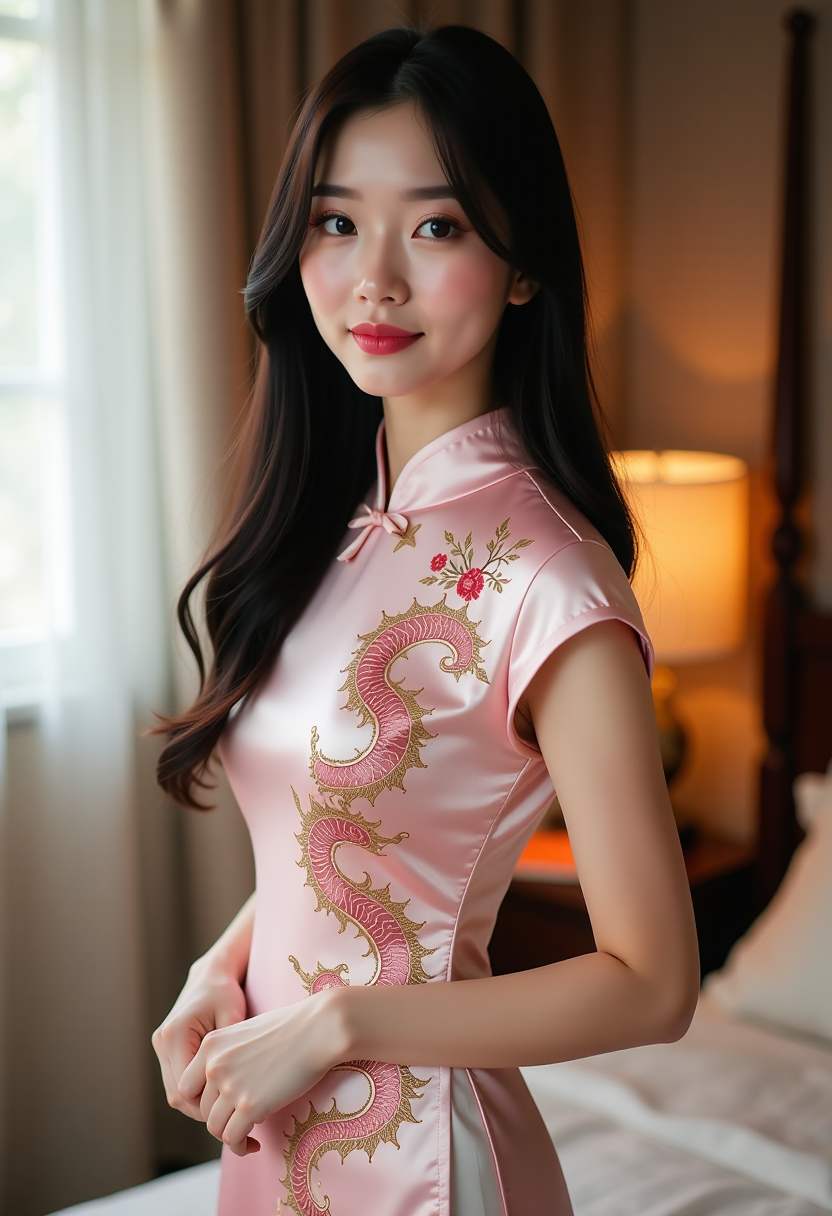 晚风吹过林荫道